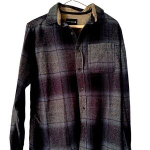 Long Sleeve 100% Cotton Men’s shirt -Ocean Current-Blue - Used in good condition